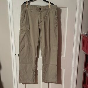 UB UnionBay Tech Classic Fit Men's Tan Nylon Hiking Pants 34 x 32
